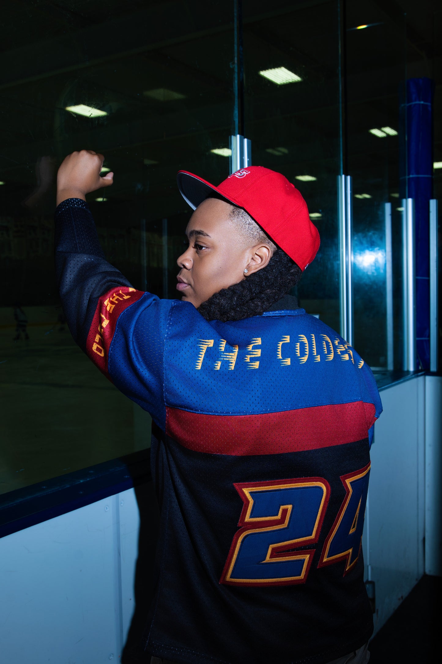 "THE COLDEST" HOCKEY JERSEY