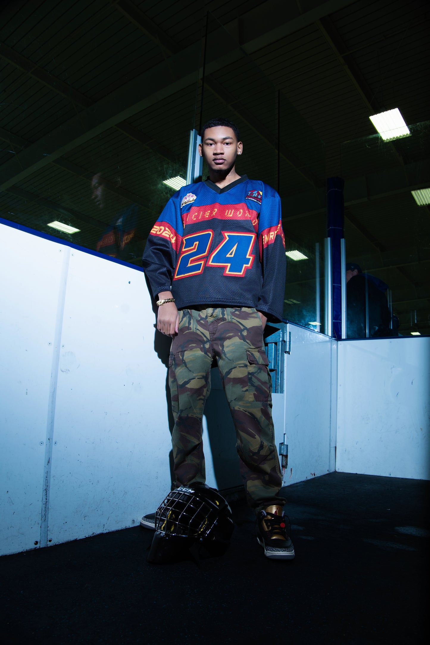 "THE COLDEST" HOCKEY JERSEY