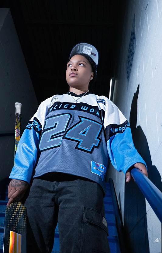 "THE COLDEST" HOCKEY JERSEY